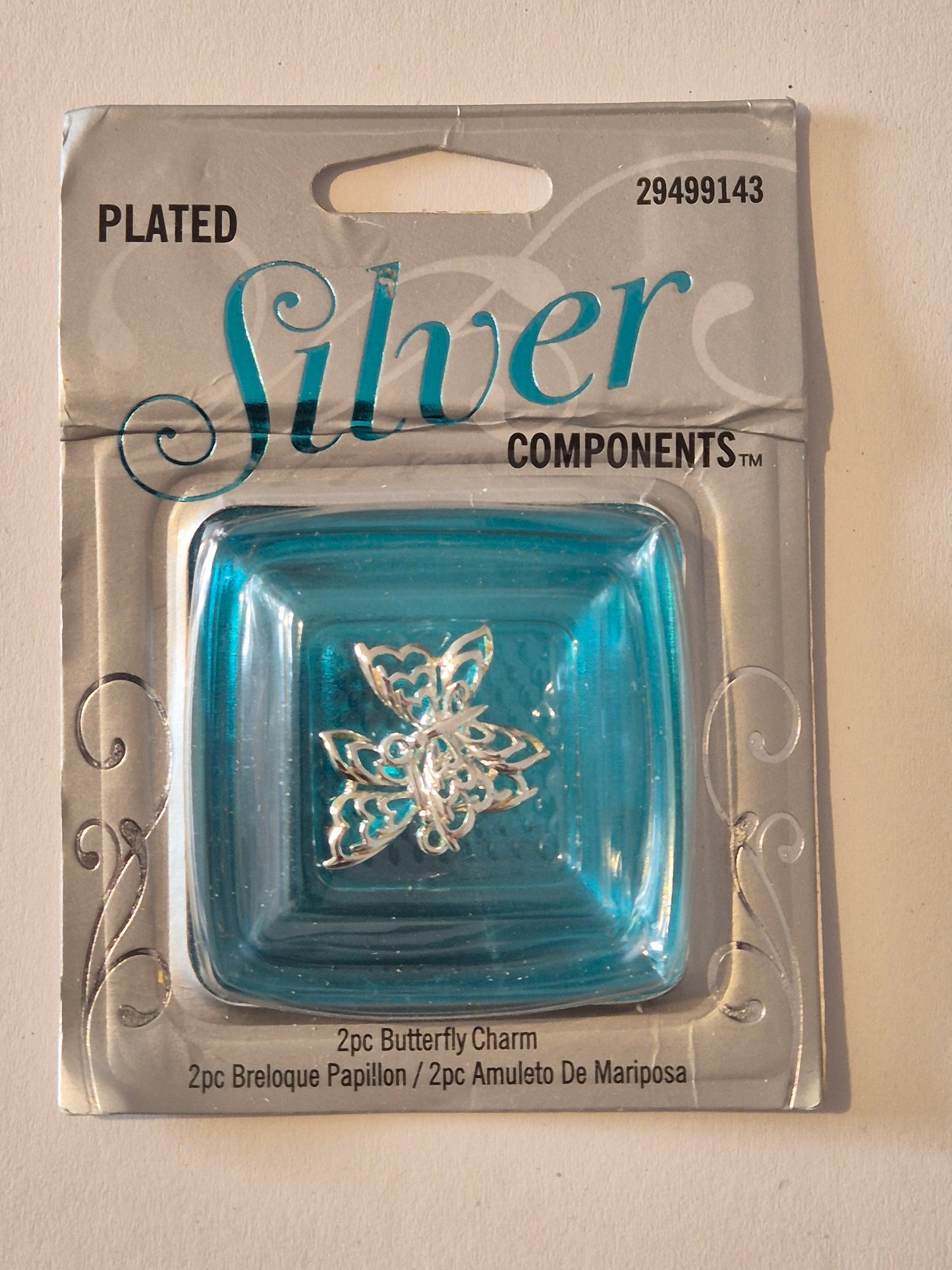 2pc Butterfly Charm