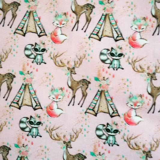 Whimsical Pink Cotton